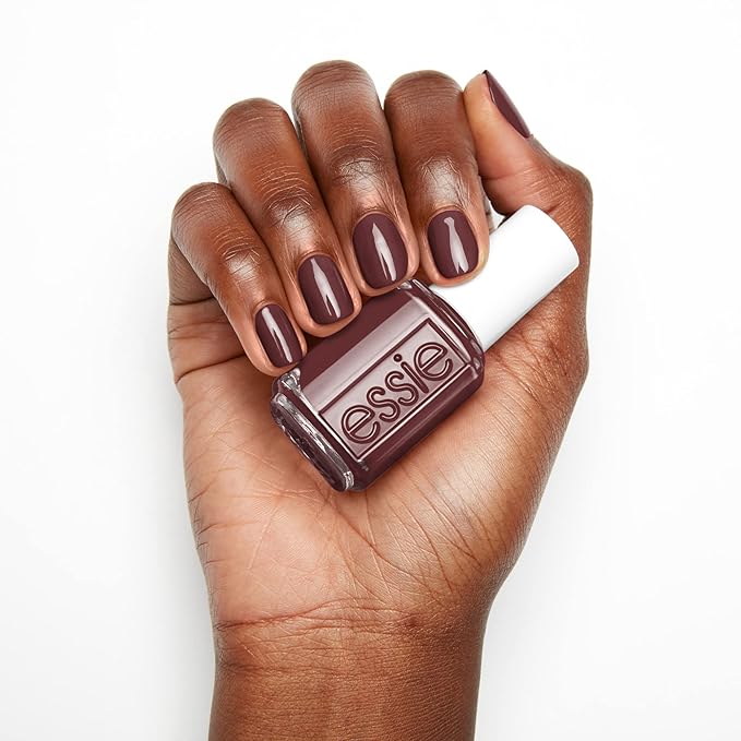 essie Nail Polish, Salon-Quality Brown Nail Polish, UnGuilty Pleasures, Vegan, No To-Do, 0.46 fl oz