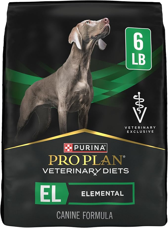 Pro Plan Veterinary Diets Purina El Elemental Dog Food Dry Formula - 6 lb. Bag