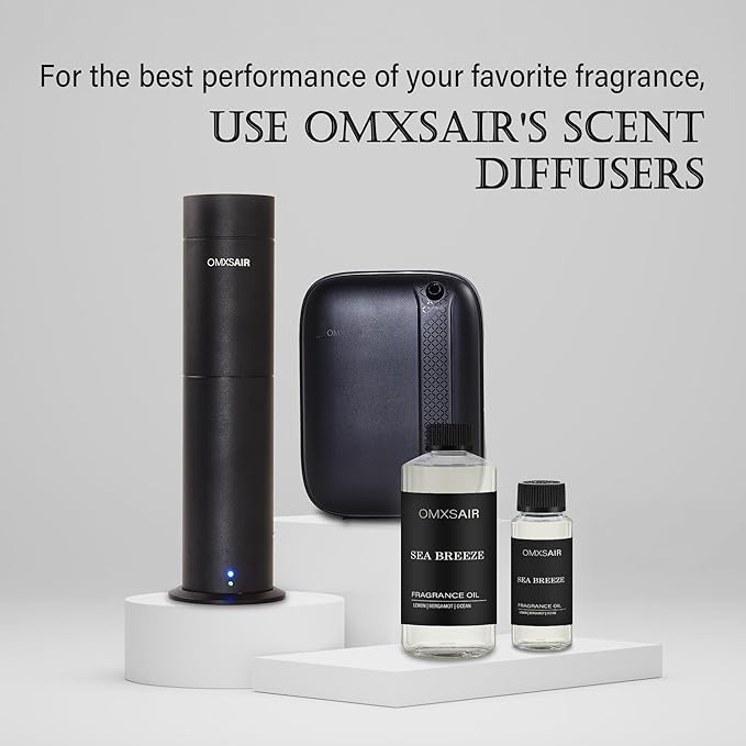 Hotel Diffuser Oil Inspired by The Ritz Carlton Hotel Scent 120ml/4.1 Fl oz -Essential Oil Diffuser Refill-Lemon Bergamot Ocean Breeze-Long Lasting HVAC Diffuser Oil for Home & Spa Use