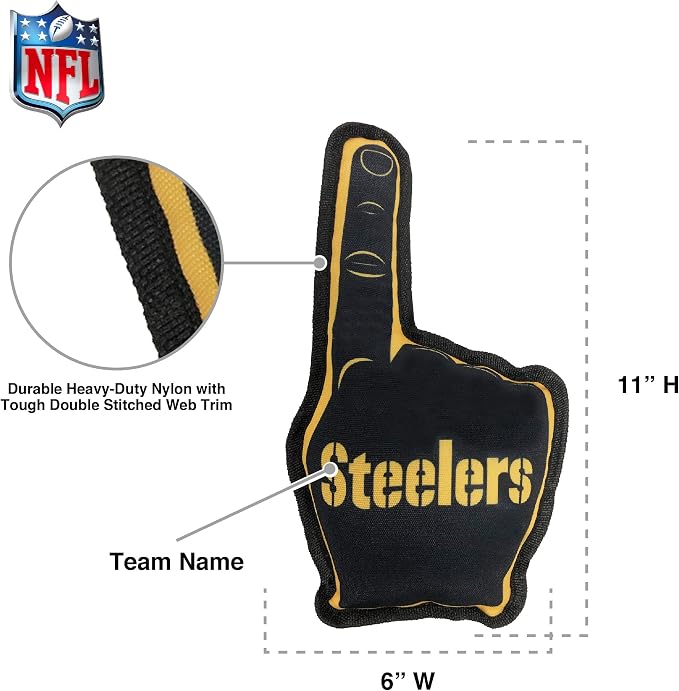 Pets First NFL Unisex NFL #1 Fan Dog Toy