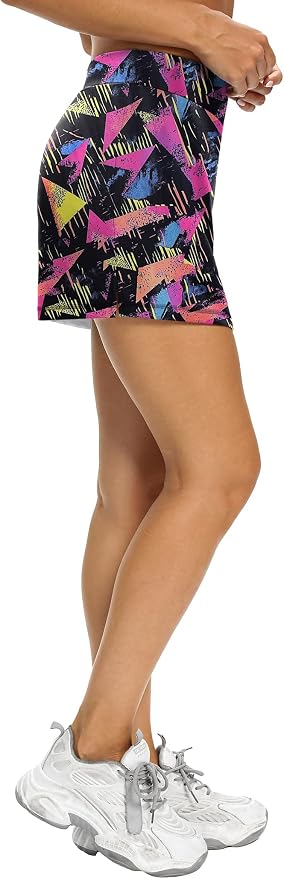 LouKeith Tennis Skirts for Women Golf Athletic Activewear Skorts Mini Summer Workout Running Shorts with Pockets