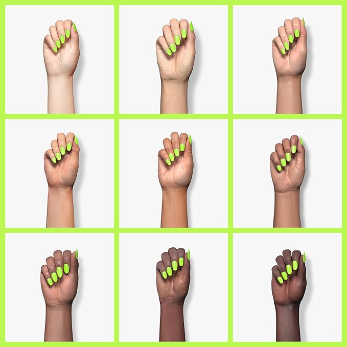 ILNP Playlist - Glowing Neon Lime Cream Nail Polish