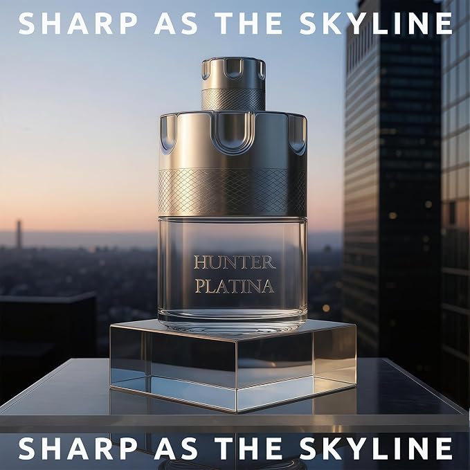 AFLUXE Men's Cologne Gift Set - Variety Pack of 4 Long Lasting Fragrances with 10ml Pheromone Cologne (Azure Aqua/Azure Limited/Hunter Platina/Essey Miyami)