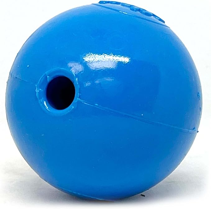 SodaPup Squeaker Ball – Durable Dog Ball Toy, Chew Toy & Floating Retrieving Toy with Squeaker Made in USA from Non-Toxic, Pet-Safe, Food Safe Rubber Material for Bonding, Physical Exercise, & More