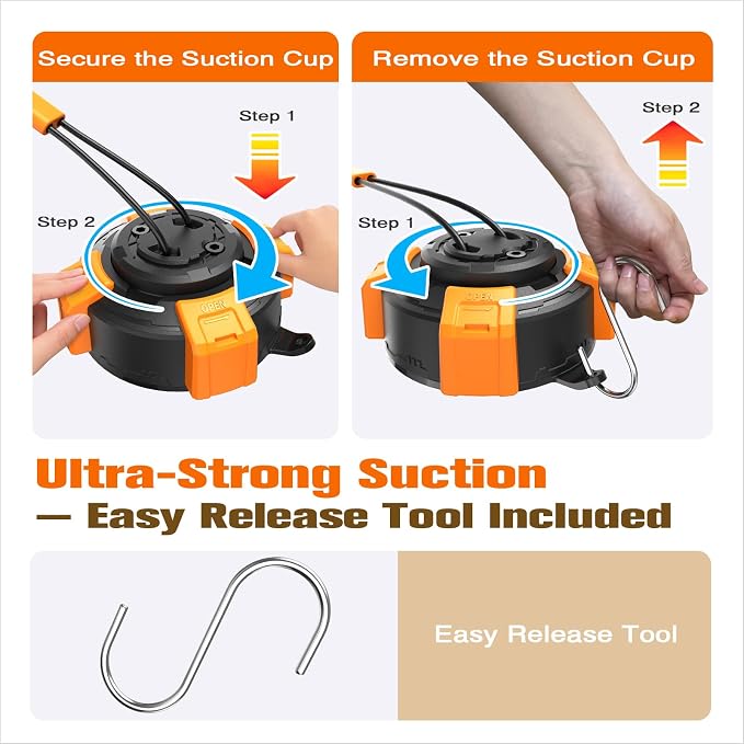 BSISUERM Upgraded Strong Suction Cup Tug of War Dog Rope Toy Interactive Enrichment Toys for Aggressive Chewers Molar Ball Chew Toy with Teeth Cleaning for Mental Stimulation & Boredom Relief