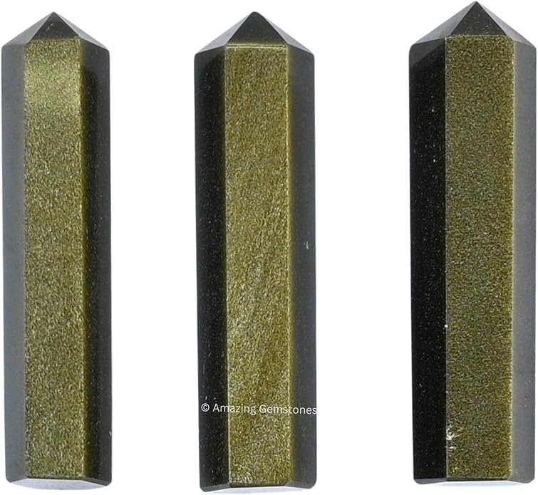 Amazing Gemstone Crystal Points Bulk Healing Crystals & Stones - Premium Single Terminated Healing Wand Point Bulk Crystals for Crafts, Crystal Grid, DIY Work