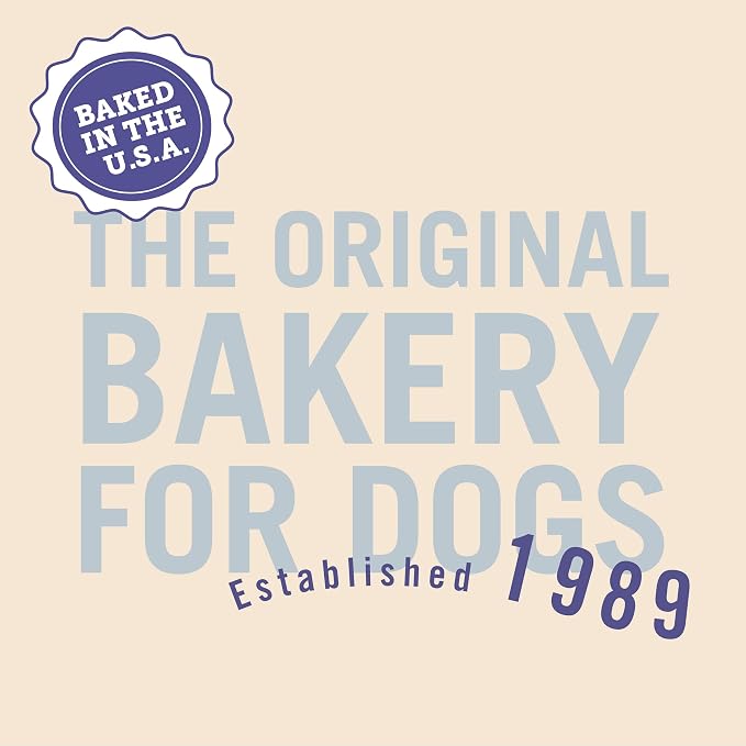 Three Dog Bakery Lick'n Crunch Sandwich Cookies Premium Dog Treats with No Artificial Flavors, Golden Vanilla Flavor, 13 Ounces (Pack of 2)