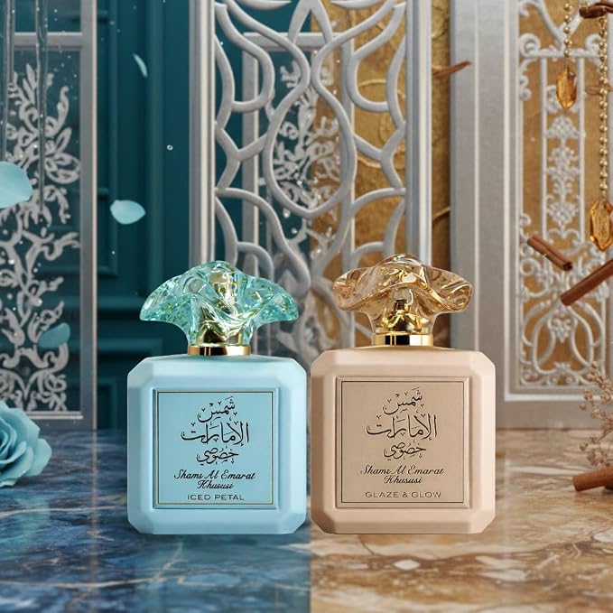 Ard Al Zaafaran Shams Al Emarat Khususi Glaze & Glow & Iced Petal Eau de Parfum Spray 100ml (3.4 oz)