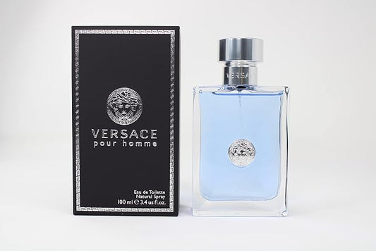 Versace Pour Homme Eau De Toilette Spray for Men by Gianni Versace - 3.4 oz / 100 ml