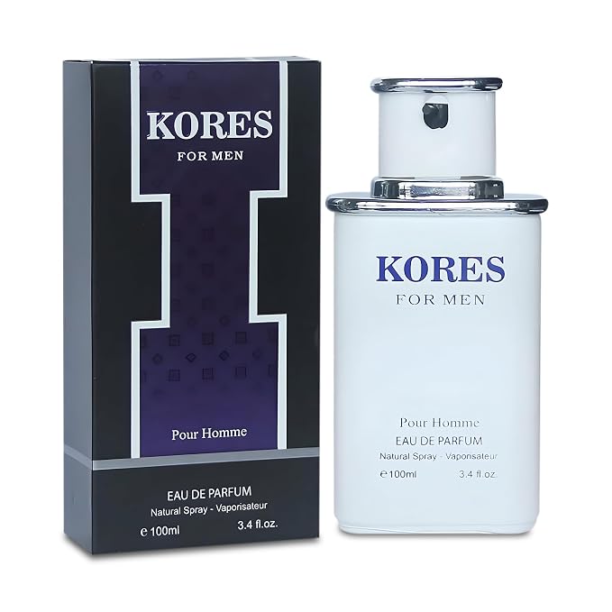 AFLUXE Kores Men's Perfume–Sophisticated & Refined Fragrance with Citrus,Spicy Notes,and Warm Woody Undertones–Long Lasting Scent for Elegant Occasions