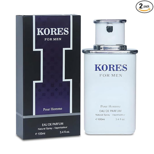 AFLUXE Kores Men's Perfume–Sophisticated & Refined Fragrance with Citrus,Spicy Notes,and Warm Woody Undertones–Long Lasting Scent for Elegant Occasions