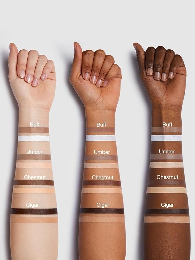 SHEGLAM Fine Line 2-In-1 Nose Contour & Highlight Pen Long Lasting Waterproof Cream Bronzer & Highlight Sticks-Buff