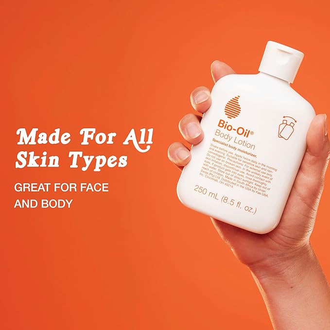 Bio-Oil Moisturizing Body Lotion for Dry Skin, Ultra-Lightweight High-Oil Hydration, with Jojoba, Rosehip, Shea, and Hyaluronic Acid, 5.9 Oz