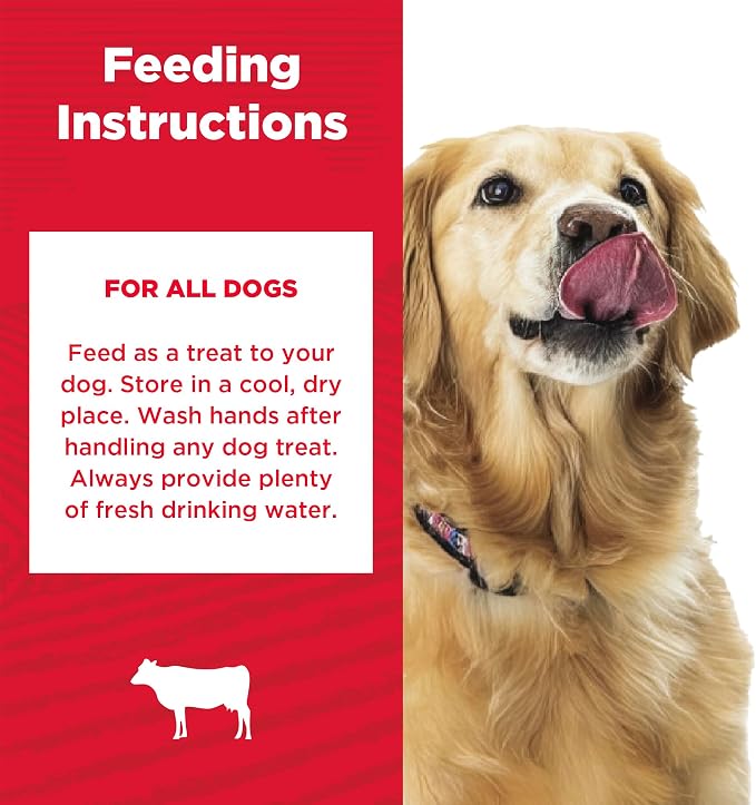 Country Kitchen Rawhide Free Beef Rings Dog Chews, 7 Count | Made with Real Beef, Highly Digestible, Gluten Free