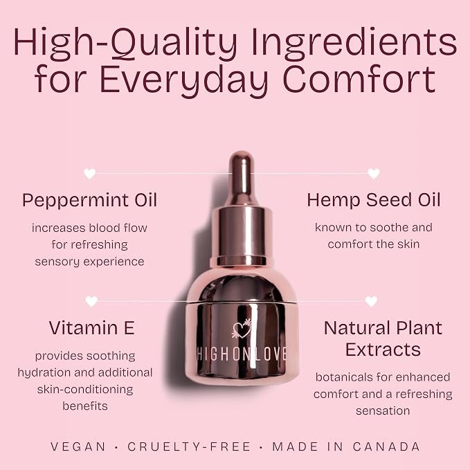 O Oil (30ml) | Feminine Care Lightweight Oil - All Natural, Gentle Formula for Dryness Relief - Restore Moisture & Boost Circulation