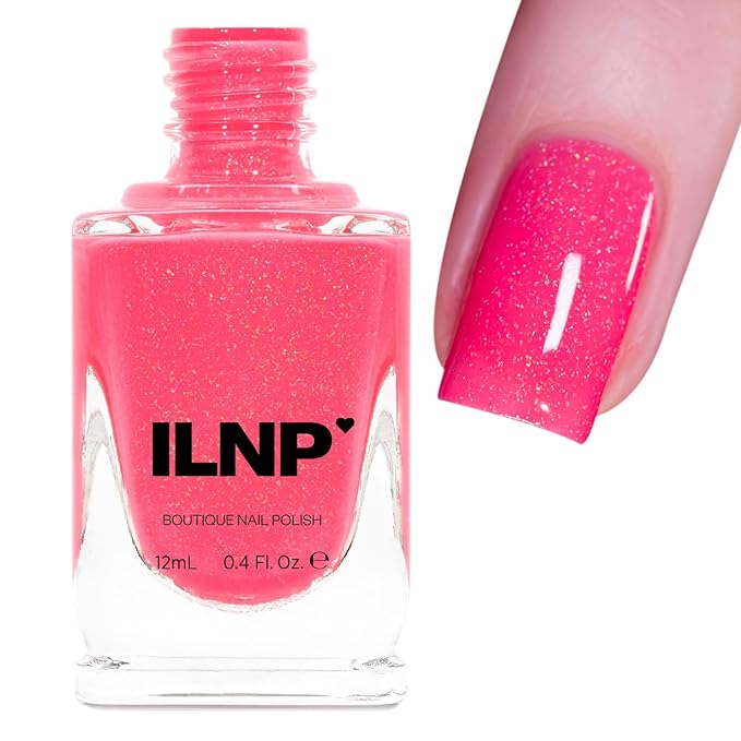 ILNP Summer Crush - Vibrant Pink Neon Holographic Nail Polish
