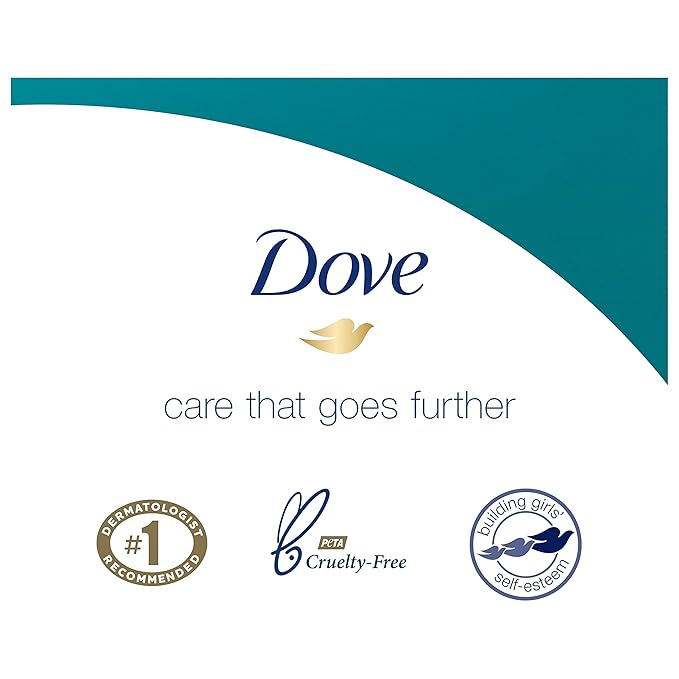 Dove Sensitive Skin Hypo-Allergenic Beauty Bar Soap, Unscented, 4 Ounces, 6-Pack
