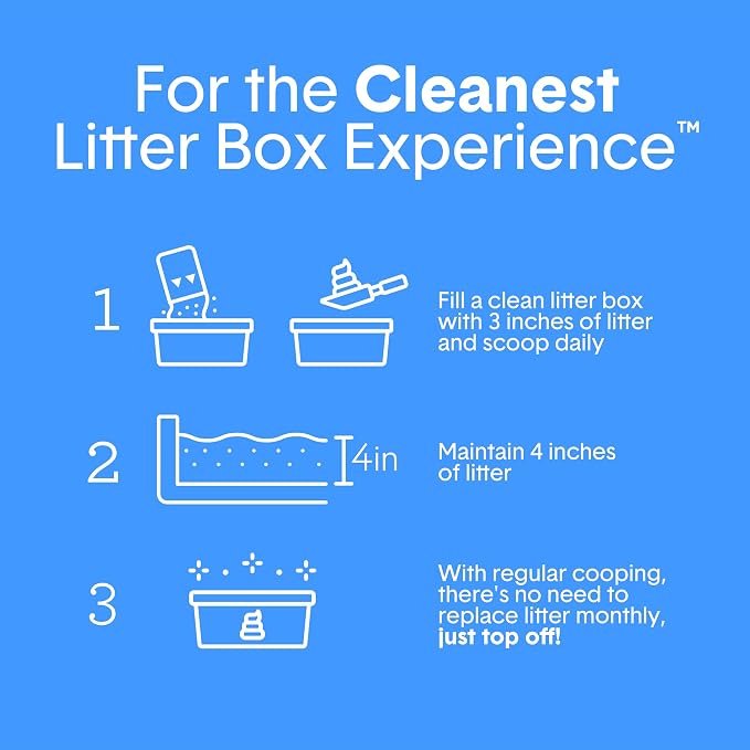 Boxie Probiotic Natural Lightweight Cat Litter 40+ Day Odor Control 16.5 lb