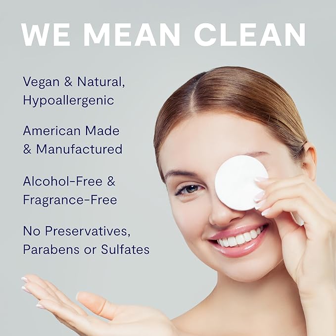 Lid and Lash Cleanser – 4oz Glass Bottle – Pure Hypochlorous Acid Spray for Soothing Dry Eye Irritation – Daily Eyelid & Lash Cleanser
