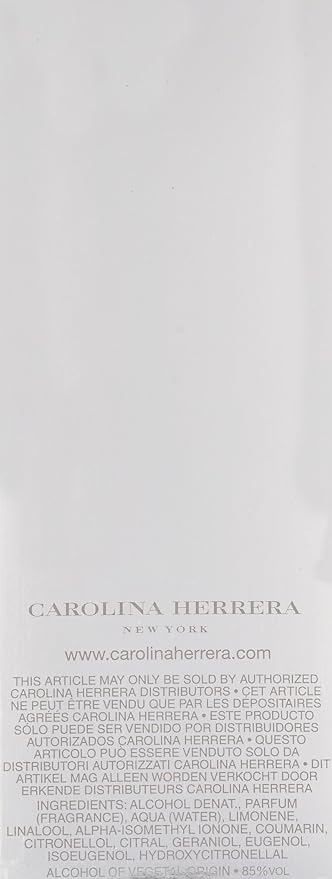 Carolina Herrera 3.4 fl oz Eau De Toilette Spray for Men