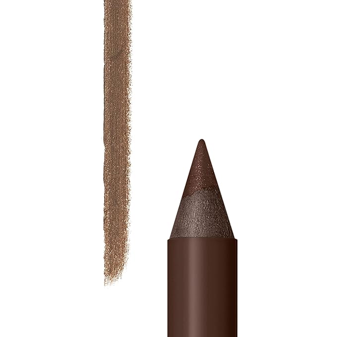 Almay All-Day Eyeliner Pencil, Hypoallergenic, Cruelty-Free, Oil-Free, Fragrance-Free, Ophthalmologist Tested, Long Wearing and Water Resistant (Packaging May Vary), 140 Deep Chestnut, 0.01 oz