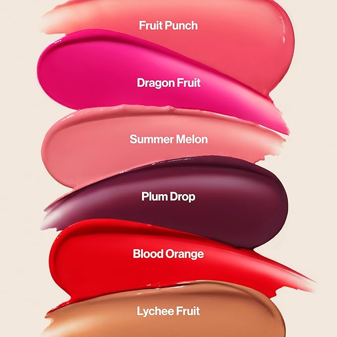 Honest Beauty Moisturizing Vegan Tinted Lip Balm | Antioxidant-rich Acai Extracts + Avocado Oil | Paraben Free + Cruelty Free | Summer Melon