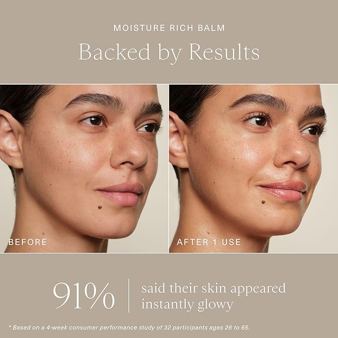 Oak Essentials Moisture Rich Balm | Nourishing Face Balm with Sea Buckthorn & Borage Seed Oil to Help Support Collagen and Deep Hydration, 1.4 Oz