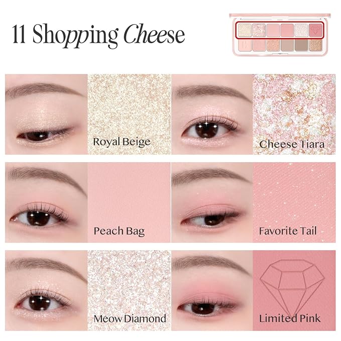 CLIO PRO EYE PALETTE AIR (11 SHOPPING CHEESE)