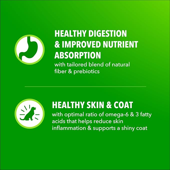 IAMS Proactive Health Adult Minichunks Dry Dog Food, Chicken, 38.5 lb | Real chicken #1 ingredient, no fillers, natural fiber & prebiotics, Omega-6 fatty acids, antioxidants for immune support