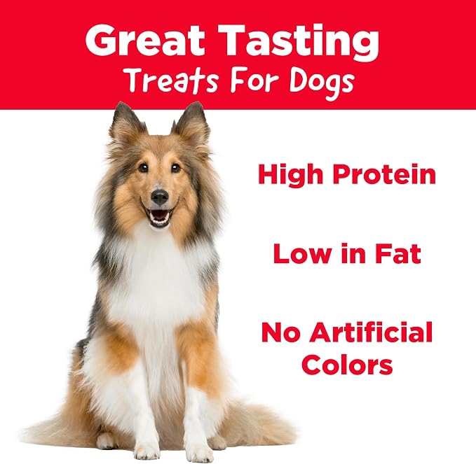 Country Kitchen Beef Jerky Tender Dog Treats, High Protein, 16 oz | Quality Ingredients Made with Real Beef, Low Fat, No Artificial Colors