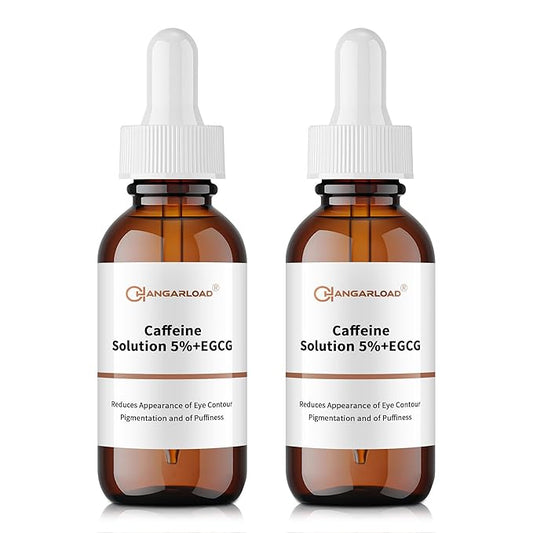 Caffeine Solution 5% + EGCG Eye Serum for Skin Care Caffeine Eye Serum Reducing Puffiness and Dark Circles 30ml