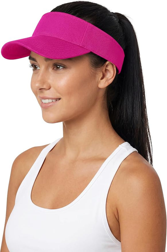 Sports Sun Visor Hats Adjustable Sun Visor Caps for Women and Men