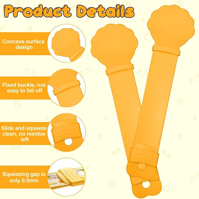 3PCS Cat Treat Spoon Squeeze Dispenser Lickable Cat Treat Feeder