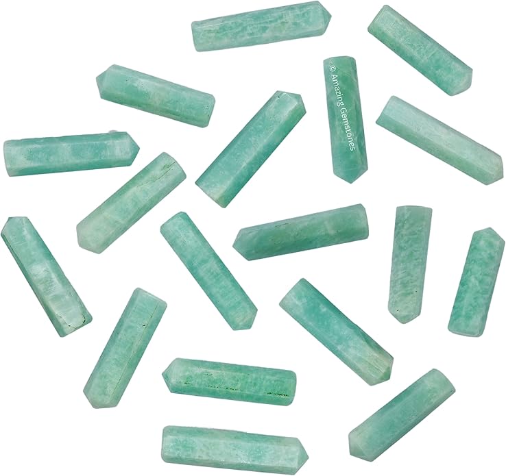 Amazing Gemstone Crystal Points Bulk Healing Crystals & Stones - Premium Single Terminated Healing Wand Point Bulk Crystals for Crafts, Crystal Grid, DIY Work