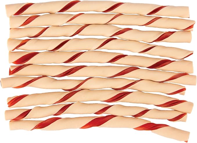 DreamBone Twist Sticks Rawhide-Free Dog Treats with Real Protein, 100 Count | Daily Chew, Digests Safely and Completely, Made With Real Chicken and Veggies, For Adult Dogs