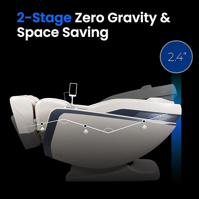 Osaki Ai Monarch LE | Full Body | Sonic Massage | 3D + Massage Mechanism | Body Scan | Hand Reflexology (Brown)