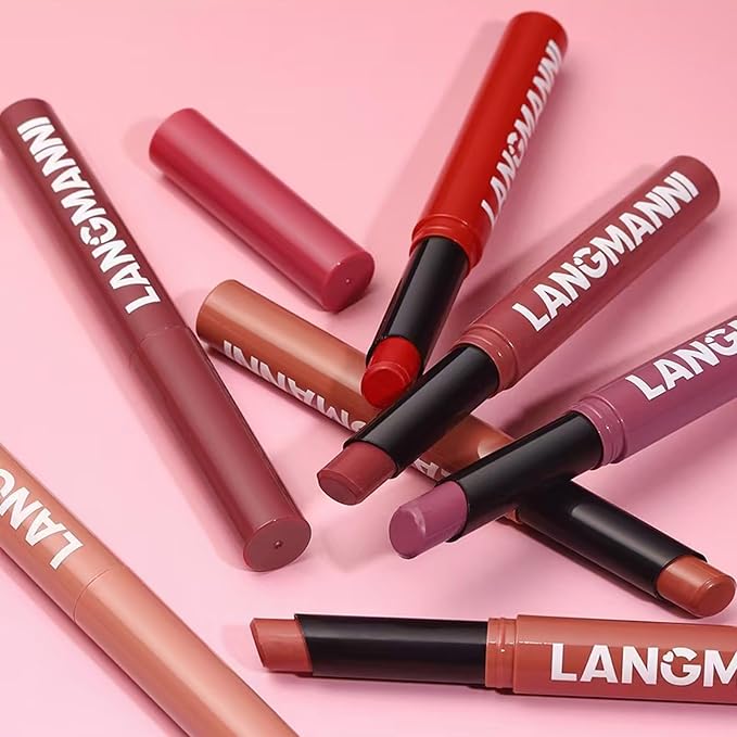Matte Lipstick For Women Girls 24Hr Wear Waterproof Long Lasting Hypoallergenic Lipsticks - Lightweight Non-Drying, Fade-Resistant Formula 12 Trendy Colors for Daily Use Vegan & Cruelty-Free 04