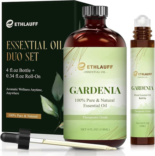 Gardenia Essential Oil — Gardenia Oils for Aromatherapy, Diffusers, Humidifiers, Home fragrances, DIY Skincare, Candle, Soap Making