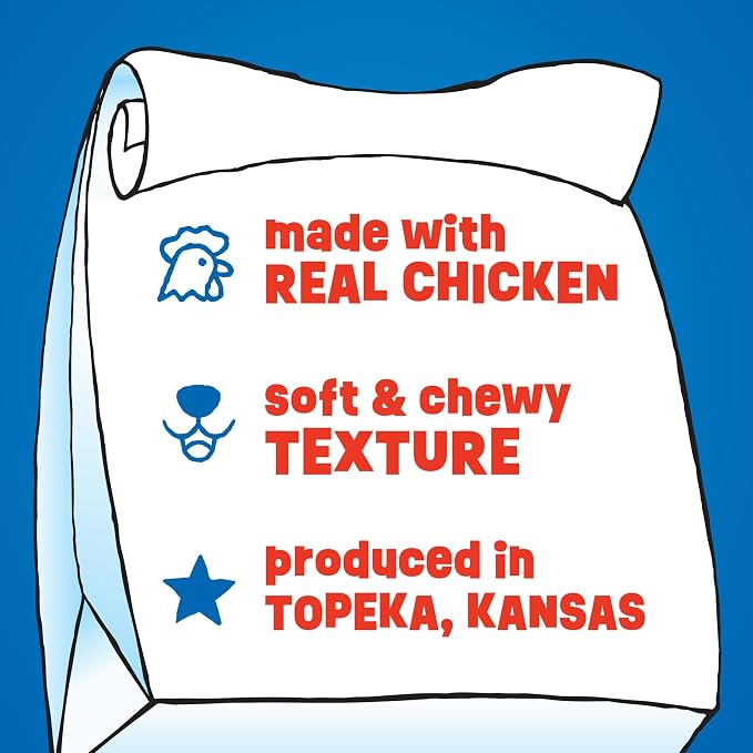 Canine Carry Outs?Chicken?Flavor?Soft Dog Treats, 47 Oz. Bag?