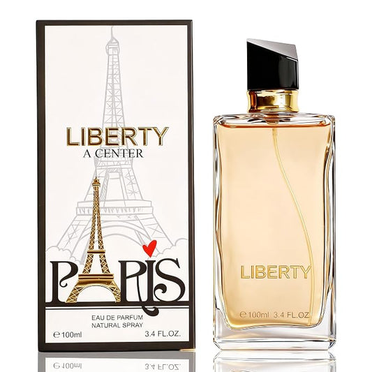 A CENTER Liberty Women's Floral Vanilla Perfume Cologne 3.4 Fl Oz Long Lasting Feminine Orange Blossom Scent Gift for Her