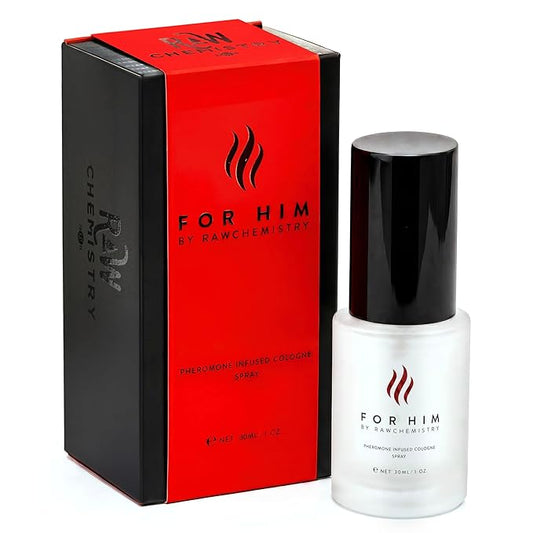 RawChemistry For Him, Pheromone Infused Cologne - Bold, Extra Strength Infused Formula 1 Fl. oz