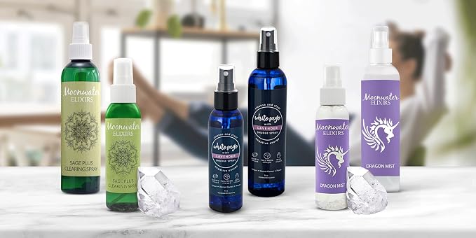 Palo Santo Smudge Spray. Energy Clearing & Aura Cleansing Mist. Reiki-Charged Sacred Spray with Pure Essential Oils for Meditation, Relaxation, Negative Energy Removal, Room & Spiritual Cleansing