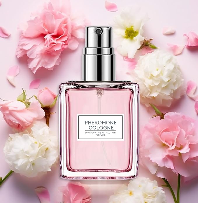 Pheromone Perfume for Woman, Long Lasting Perfumes for Women, Elegant Floral Notes, 12H Advanced Scent Release Formula, Travel-Size Womens Perfume for Romantic Date & Daily Wear, 20ml