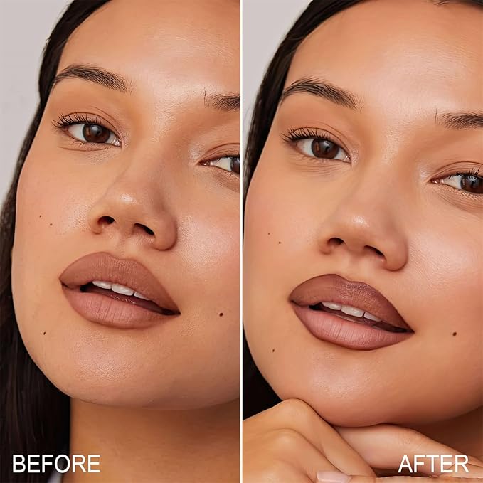 OETUIOW Lip Liner Stain, Lip Stain Moisturizing & Enhancing Complexion for All Skin Types Women, Lip Lint Waterproof & Long-Lasting (Mauve)