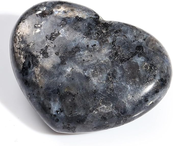 MAIBAOTA 45 mm Moonstone Crystals Large Heart Stone Healing Crystals Natural Crystal Heart Reiki Gemstone Polished Heart Shaped Rocks Meditation Mothers Day Crystal Gifts for Mom Her