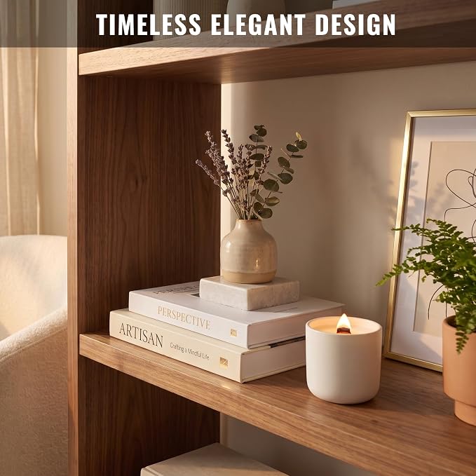 Beautiful Decorative Books - Set of 2 Boxes Enhance Your Coffee Table, Bookshelf or Mantel Shelf Decor - Aesthetic Fake/Faux Books for Modern Home Decoration, Photo Storage and as a Keepsake Box
