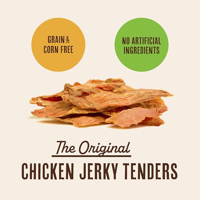 Waggin' Train Limited Ingredient, Grain Free Dog Treat, Chicken Jerky Tenders - 11 oz. Pouch