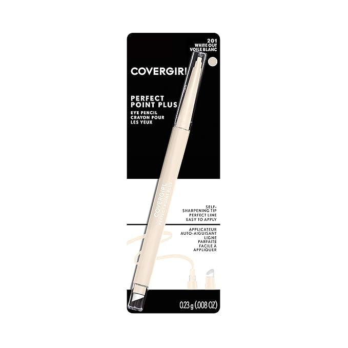 COVERGIRL Perfect Point Plus Eyeliner, White Out