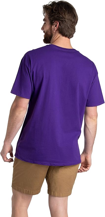 Fruit of the Loom Men's Eversoft Cotton Odor Control & Breathable Moisture Wicking T-Shirts