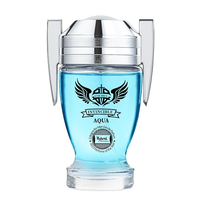 Hybrid & Company Invincible Aqua Men Pour Homme Eau De Toilette Natural Spray 3.4FL.OZ